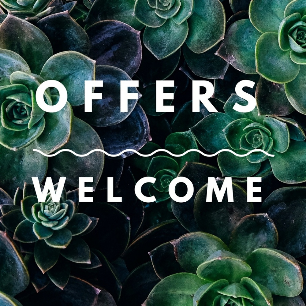 🍃Offers Always Welcome🍃